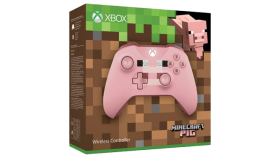 Microsoft Xbox Wireless Controller Minecraft Pig Limited Edition - Pink - New