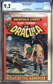 Tomb Of Dracula #1 CGC 9.2