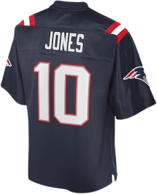 NFL PRO LINE Men's Mac Jones Navy New England Patriots Jersey