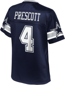 NFL PRO LINE Women's Dak Prescott Navy Dallas Cowboys Player Jersey