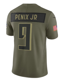 Michael Penix Jr. Atlanta Falcons Salute to Service Jersey