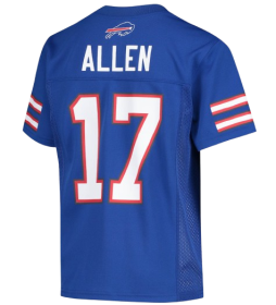 Josh Allen Buffalo Bills Youth Replica Player Jersey - Royal