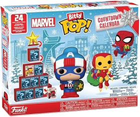 Funko Pop! Bitty Countdown Calendar: Marvel Comics - 24 Days of Surprises