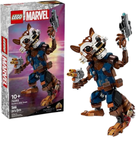 LEGO Marvel Rocket & Baby Groot Minifigure