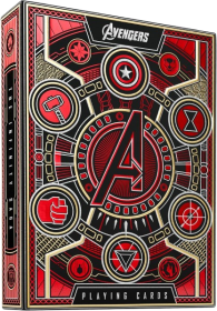 Avengers Red Edition Premium Playing Cards