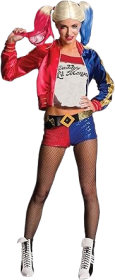 Rubies Women's Suicide Squad Harley Quinn Deluxe Costume