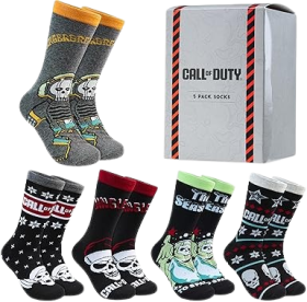 Call of Duty Socks for Men Pack of 5