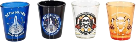 Exclusive Call of Duty: Infinite Warfare Shot Glasses | Collector's Set of 4 | 2 FL Oz.