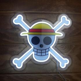 Strawhat Jolly Roger LED Neon – One Piece