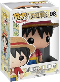 Funko POP Anime: One Piece Luffy Action Figure,Multicolor