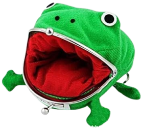 Naruto Frog Coin Purse Cute Puch Wallet