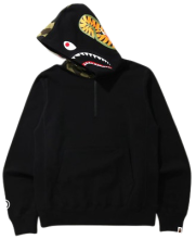 BAPE Shark kapüşonlu sweatshirt