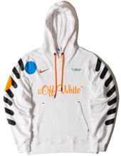 NikeLab X Off White Mercurial NRG X kapüşonlu üst