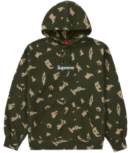 Hooded Sweatshirt Olive Russian Camo