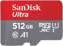 Sandisk Ultra 512GB hafıza kartı