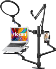 Selfie masaüstü canlı yayın stand seti