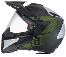 Karbon fiber yetişkin motocross kaskı