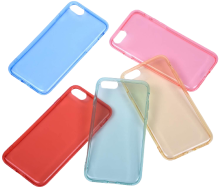 Apple iPhone için renkli koruyucu kılıf