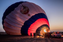 Delüks sıcak hava balonu turu