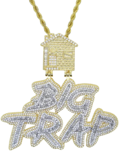 Iced out ışıltılı kolye kolyesi