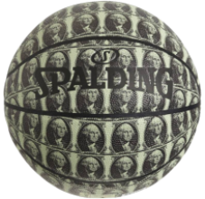 Supreme Spalding Washington basketbol topu soluk nane