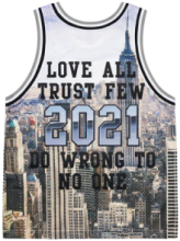 Supreme Mitchell & Ness basketbol forması manzara baskılı