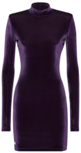Uzun kollu basic mini elbise