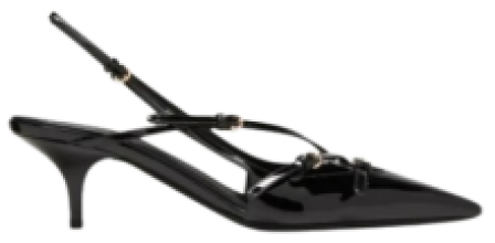 Miu Miu topuklu slingback ayakkabılar