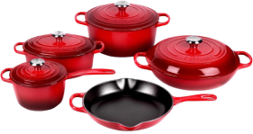 Le Creuset Signature dökme demir tencere seti