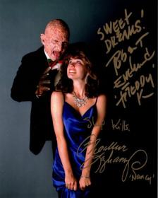 "Elm Sokağında Kabus" imzalı afiş (Robert Englund)