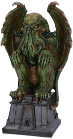 Nemesis Now James Ryman yeşil Cthulhu heykeli
