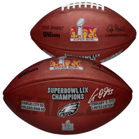 Cooper DeJean Philadelphia Eagles imzalı futbol topu
