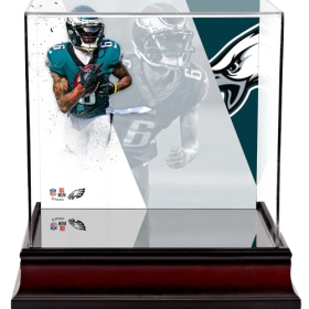 DeVonta Smith Philadelphia Eagles lüks mini kask standı