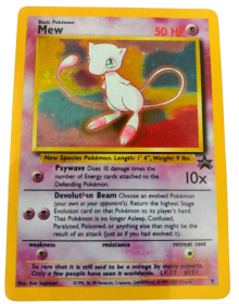 Mew promosyon kartı #8 - Pokemon promosu