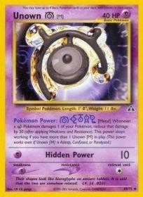 Pokemon - Unown [M] (49) - Neo Discovery