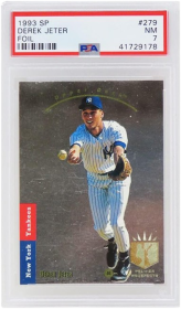 Derek Jeter (New York Yankees) 1993 SP folyo beyzbol çaylak kartı #279