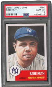 Babe Ruth 2018 Topps Living beyzbol kartı #100