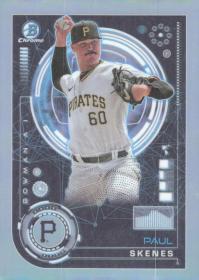 Paul Senes çaylak kartı 2024 Bowman AI Refractor #BAI-15 ROOKIE NM-MT beyzbol kartı Pittsburgh Pirates