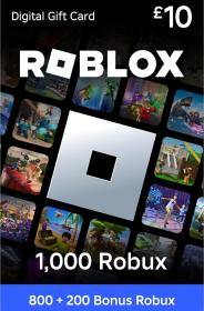 Roblox hediye kartı 10