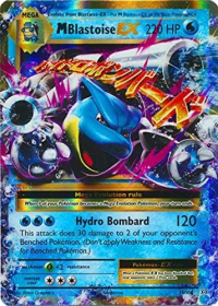 Pokemon - M/Mega-Blastoise-EX (22/108) - XY Evolutions - parlak nadir kart