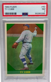 1960 Fleer Baseball Greats - Ty Cobb #42
