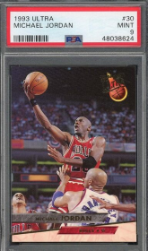 Michael Jordan 1993 Fleer Ultra basketbol kartı #30