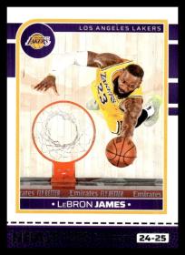 2024-25 Panini Hoops #18 LeBron James NM-MT Lakers basketbol takas kartı