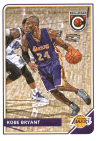 2015-16 Panini Complete basketbol kartı #155 Kobe Bryant kartı