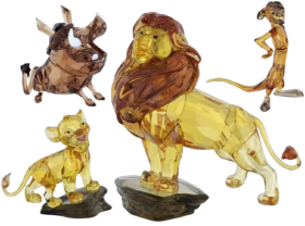 Swarovski Lion King Set All 4 Figurines
