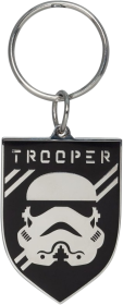 Star Wars Stormtrooper Badge Metallic Keychain