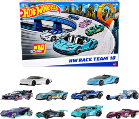 Hot Wheels Toy Race Cars 10-Pack