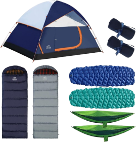 9 Pcs Camping Set