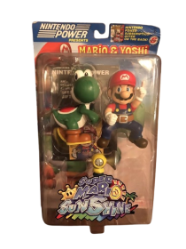 Nintendo Power Super Mario Sunshine Yoshi Figure