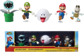 Super Mario Action Figure - Boo Mansion 5 Pack